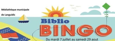 Biblio bingo, jeu de l’été